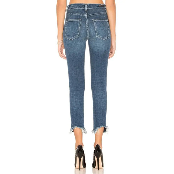 Citizens of Humanity Rocket Crop Skinny Jeans Frequency Size 26 - Picture 3 of 8